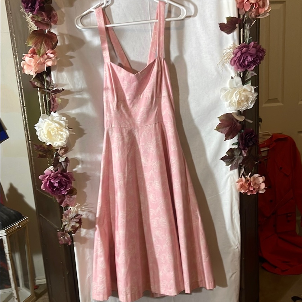Pink Floral Dress